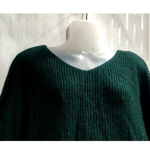 Green Sweater For women's