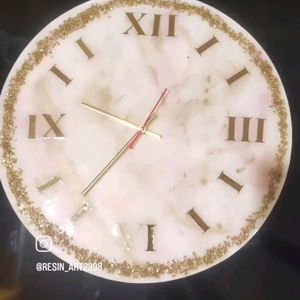 Resin Wall Clock✨ (Hand Made)