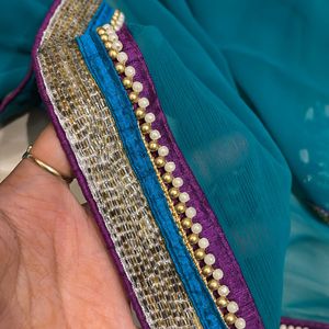 Heavy Work Saree