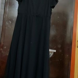 Black Dress Gown For Girl Or Woman 42 Bust