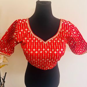 Brand New Designer Red Blouse