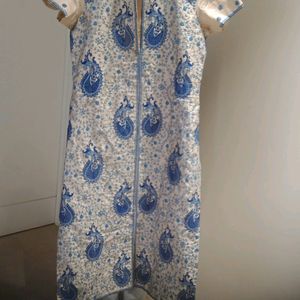 Lovely Kurta With Overall Thread Work