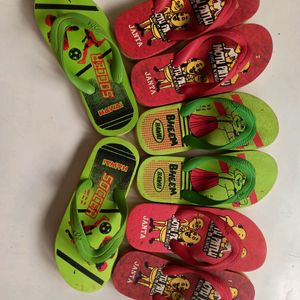 4 Pair Combo Hawaii Slipper Size 1 Or 2