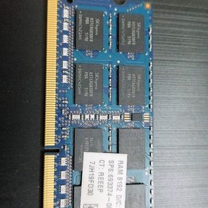 8GB DDR3 RAM For Laptop