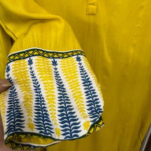 Yellow Kurti