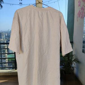 Zara Oversized Drop-shoulder T-shirt