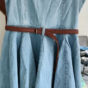 Denim Dress In Excellent Condition