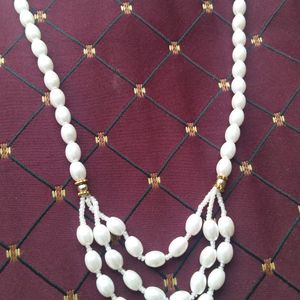 White Necklace🤍✨For Girls