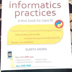 Informatics Practices Book