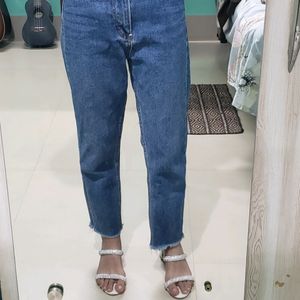 Dark Wash Mom Denim