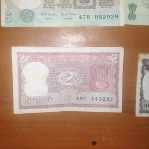 Rare 100, 50, 10, 5, 2, 1 Old Currency Set