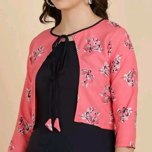 Stylish Crepe Printed Kurti For Women