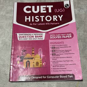 Cuet Ug History Combo