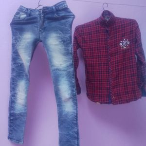 Boys Shirt & Jeans