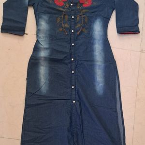 Denim Kurti