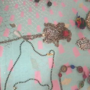 Combo Of Earrings & Many More Jewelry Items