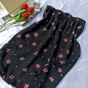 Y2k Mid Rise Floral Skirt