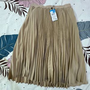 Accordion Pleated Skirt