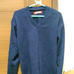 V Neck Woolen Sweater