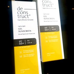 Combo Of 2 Deconstruct Gel Sunscreen 🌞