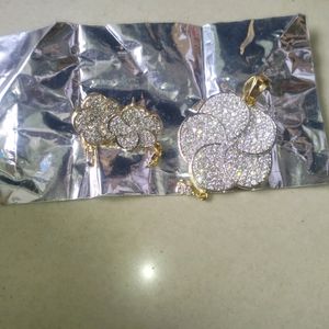 Earrings With Pendant & 30rs Off,🆓🆓📦🚚