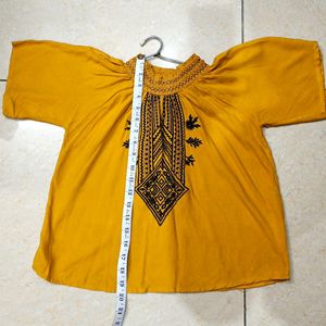 Beautiful Embroidery Top..Only 1 Time Used