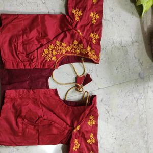 Computer Embroidery Design Blouse