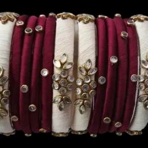 12 Kundan Bangles