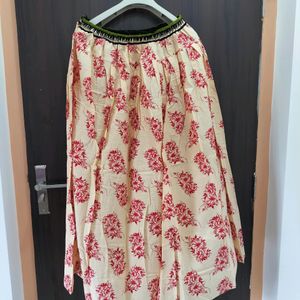 Self-stiched Skirt And Kurta With Dupatta