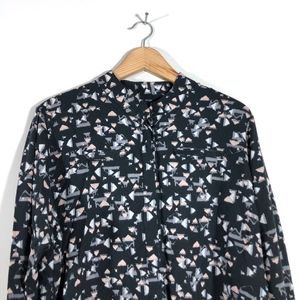 Black Printed Shirt(Women's)