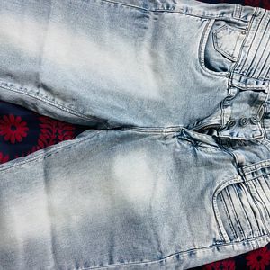 women’s jeans light blue