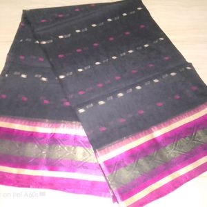 Black Kadambari Saree