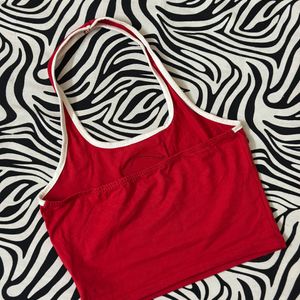 Halter Neck Crop Top