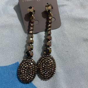 Black Shinny Earings