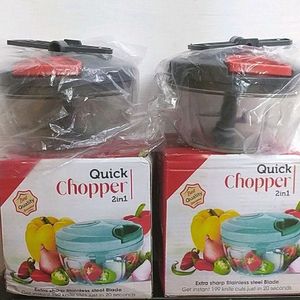 Fruit Vegetable Chopper & Blender Pack Of 2