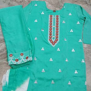 Embroidery Work Suit Set