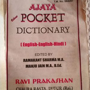 POCKET DICTIONARY 📚