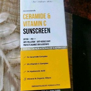 Dr Seth Vitamin C 80 G Sunscreen New Sealed Pack