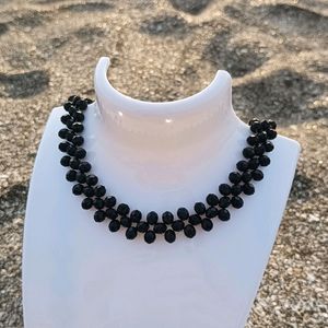 Crystal Black Neckpiece