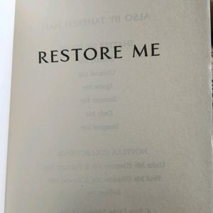 Restore Me 📚📖