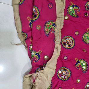 Chaniya Choli With Dupatta Rani Pink Colour