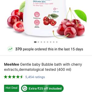 ( Pack Of 2) Mee Me Bubble Bath For Baby