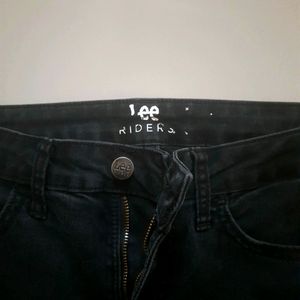 Charcoal Colour Slim Denim