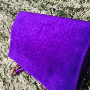 New Purple 💜 Velvet Handbag