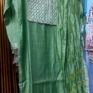 Kurta And Paijama Set With Dupatta