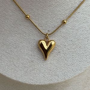 Heart Pendant neckchain Anti-tarnish