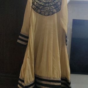 Anarkali With Full Heavy SLeeves