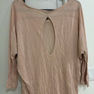 Top With Styled Back- Size S