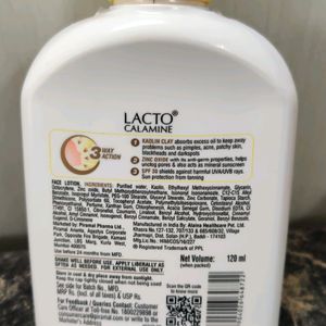 Lacto Calamine Sunscreen And Lotion.