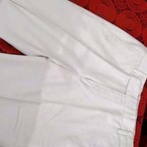 White Formal Pant